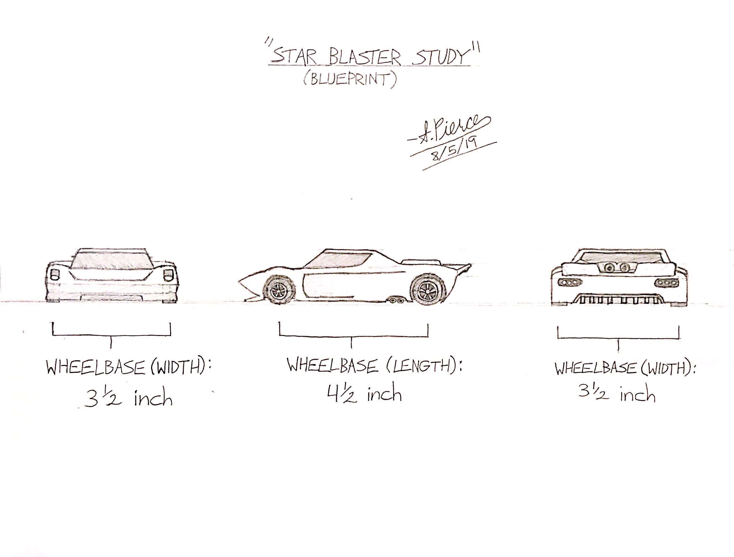 Star Blaster Concept Car Study